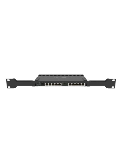 Mikrotik Wired Ethernet Router RB4011iGS+RM, Quad-core 1.4Ghz CPU, 1GB RAM, 512 MB, 1xSFP+, 1xSerial console port, PCB Temperature and Voltage Monitor, IP20, Cage and Desktop Case with Rack Ears, RouterOS L5 | Enthernet Router | RB4011iGS+RM | No Wi-Fi | Mikrotik Wired Ethernet Router RB4011iGS+RM, Quad-core 1.4Ghz CPU, 1GB RAM, 512 MB, 1xSFP+, 1xSerial console port, PCB Temperature and Voltage Monitor, IP20, Cage and Desktop Case with Rack Ears, RouterOS L5 | Enthernet Router | RB4011iGS+RM | No Wi-Fi |