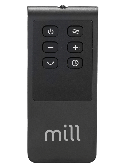 Mill FH1500BLACK | Ceramic fan heater | 1500 W | Suitable for rooms up to 22 m² | Black 6