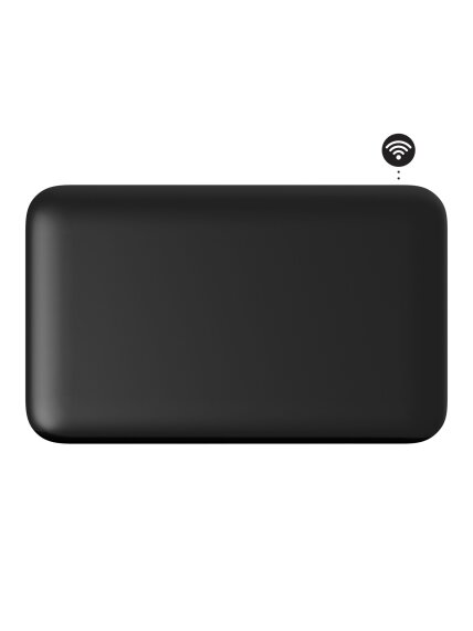 Mill Invisible Smart WiFi Panel Heater | PA700WIFI4B | Panel Heater | 700 W | Suitable for rooms up to 9-12 m² | Black | IPX4 7
