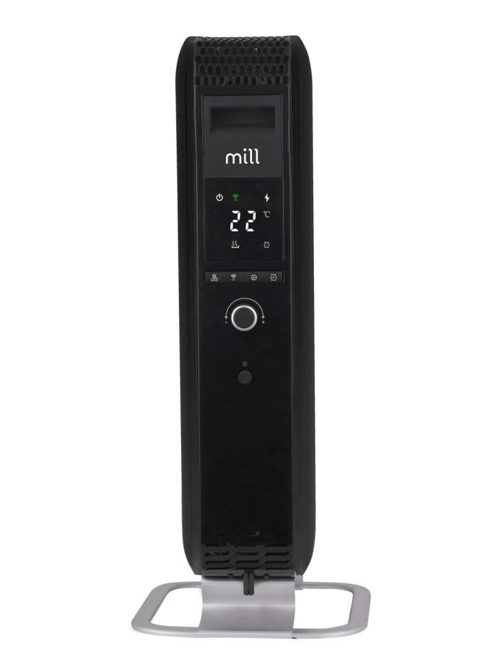 Mill | WiFI GEN3 Oil Filled Radiator | OIL2000WIFI3 | Oil Filled Radiator | 2000 W | Number of power levels 3 | Black 4