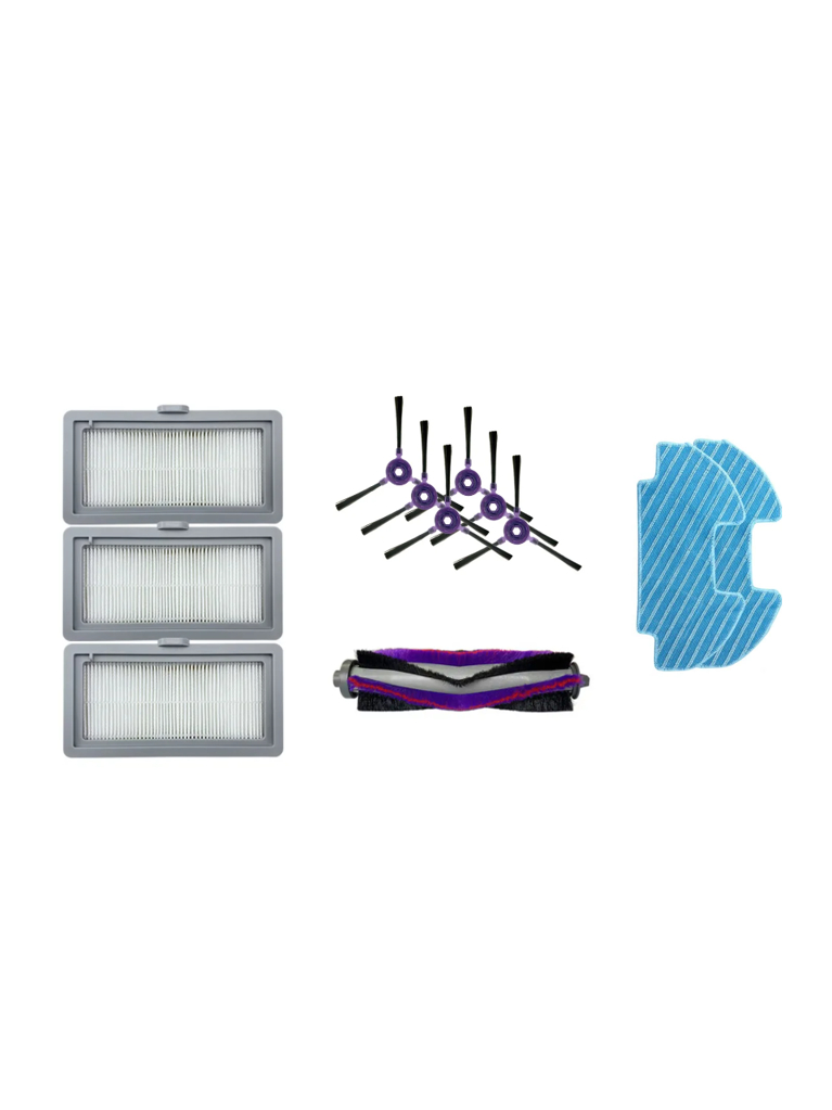 Midea | Spare Parts Kit: 6x Side Brush, 1x Main Brush, 3x HEPA Filter, 2x Mopping Cloth for I5C