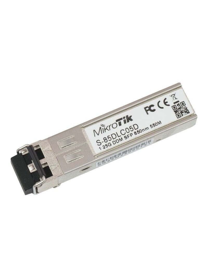 MikroTik | S-31DLC20D | SFP | Single-Mode Fiber | Dual LC | 10/100/1000 Mbit/s | Wavelength 1310 nm | Maximum transfer distance 20000 m | -40 to +70C