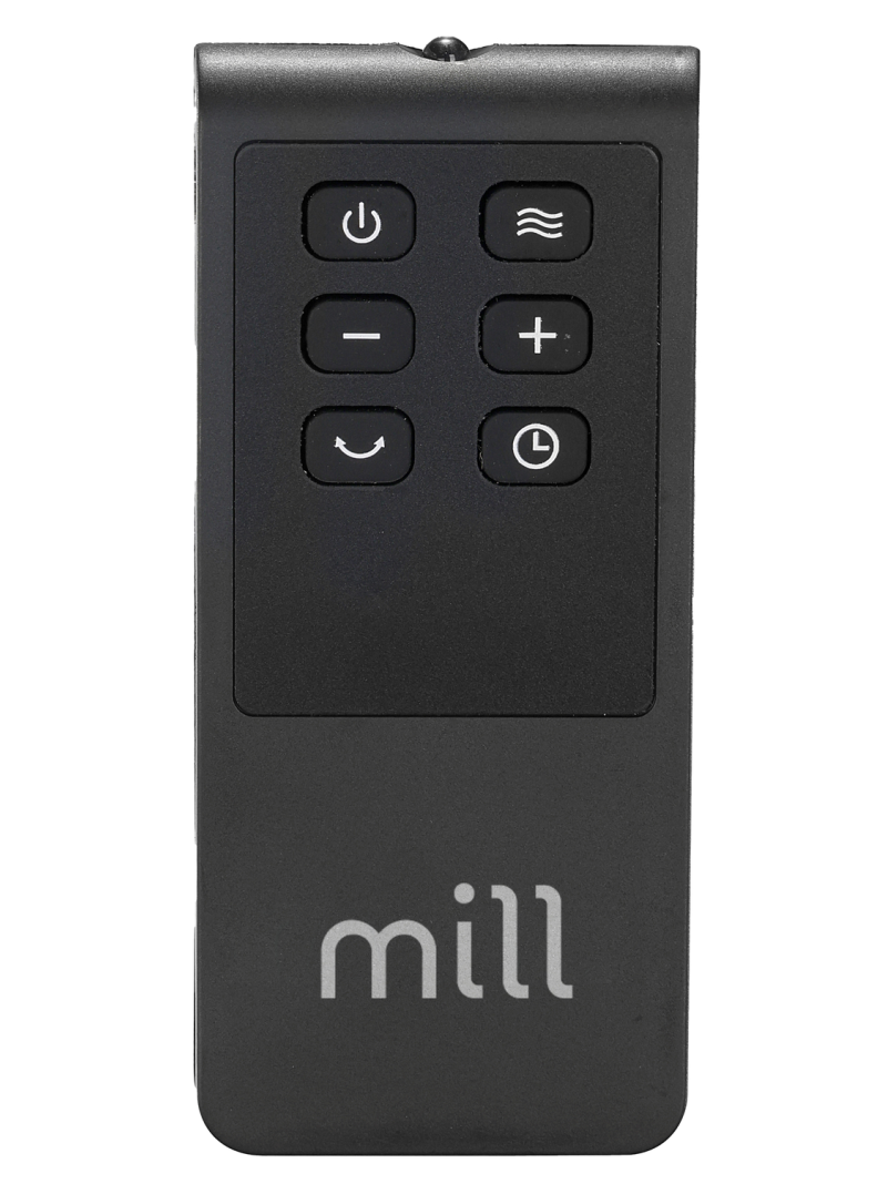 Mill FH1500BLACK | Ceramic fan heater | 1500 W | Suitable for rooms up to 22 m² | Black 6