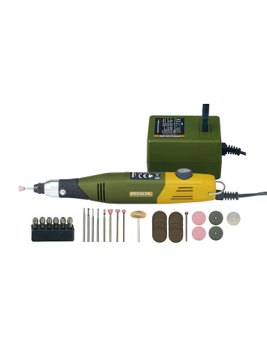 Model building and engraving set with MICROMOT drill/grinder 60/E