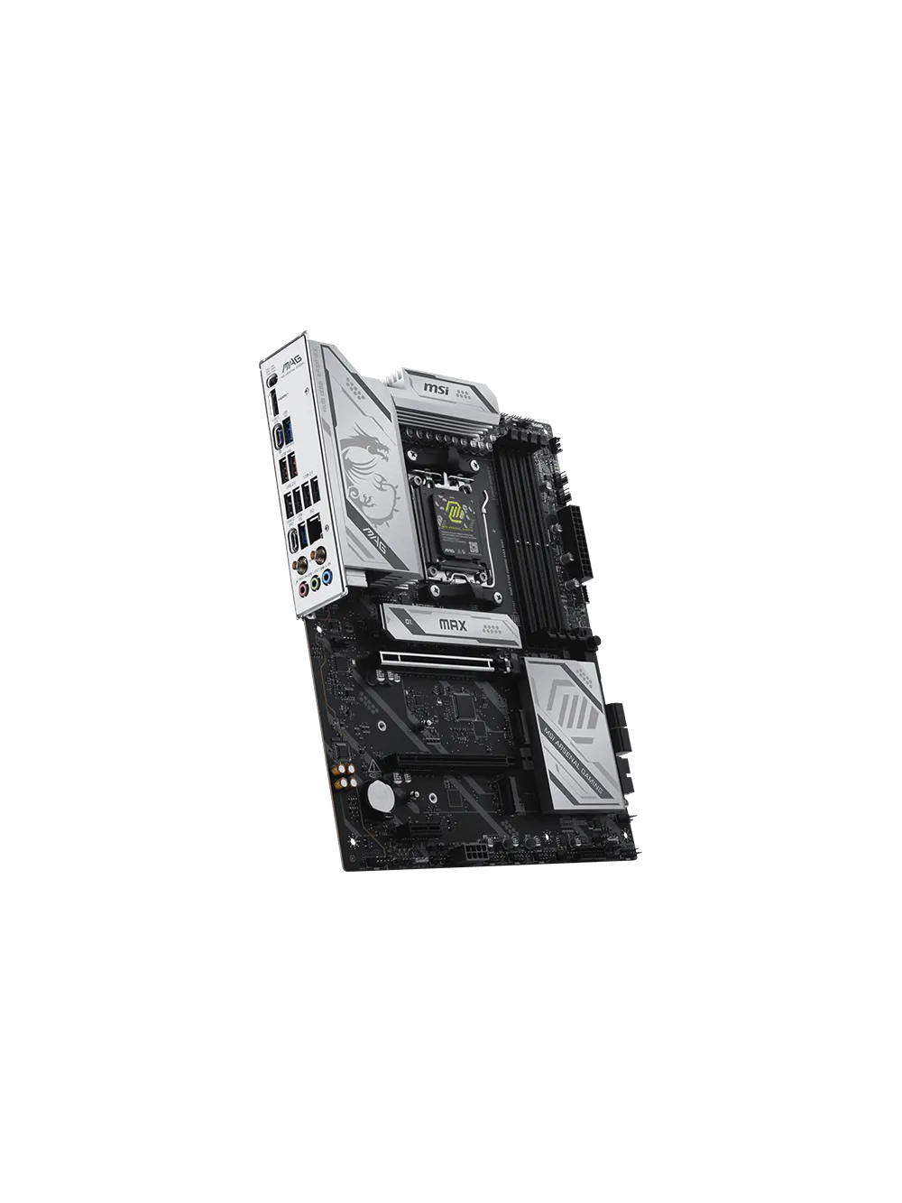 MSI MAG X870E GAMING MAX WIFI | Processor family AMD | Processor socket AM5 | DDR5 | Supported hard disk drive interfaces SATA, M.2 | Number of SATA connectors 4 2 MSI MAG X870E GAMING MAX WIFI | Processor family AMD | Processor socket AM5 | DDR5 | Supported hard disk drive interfaces SATA, M.2 | Number of SATA connectors 4 2