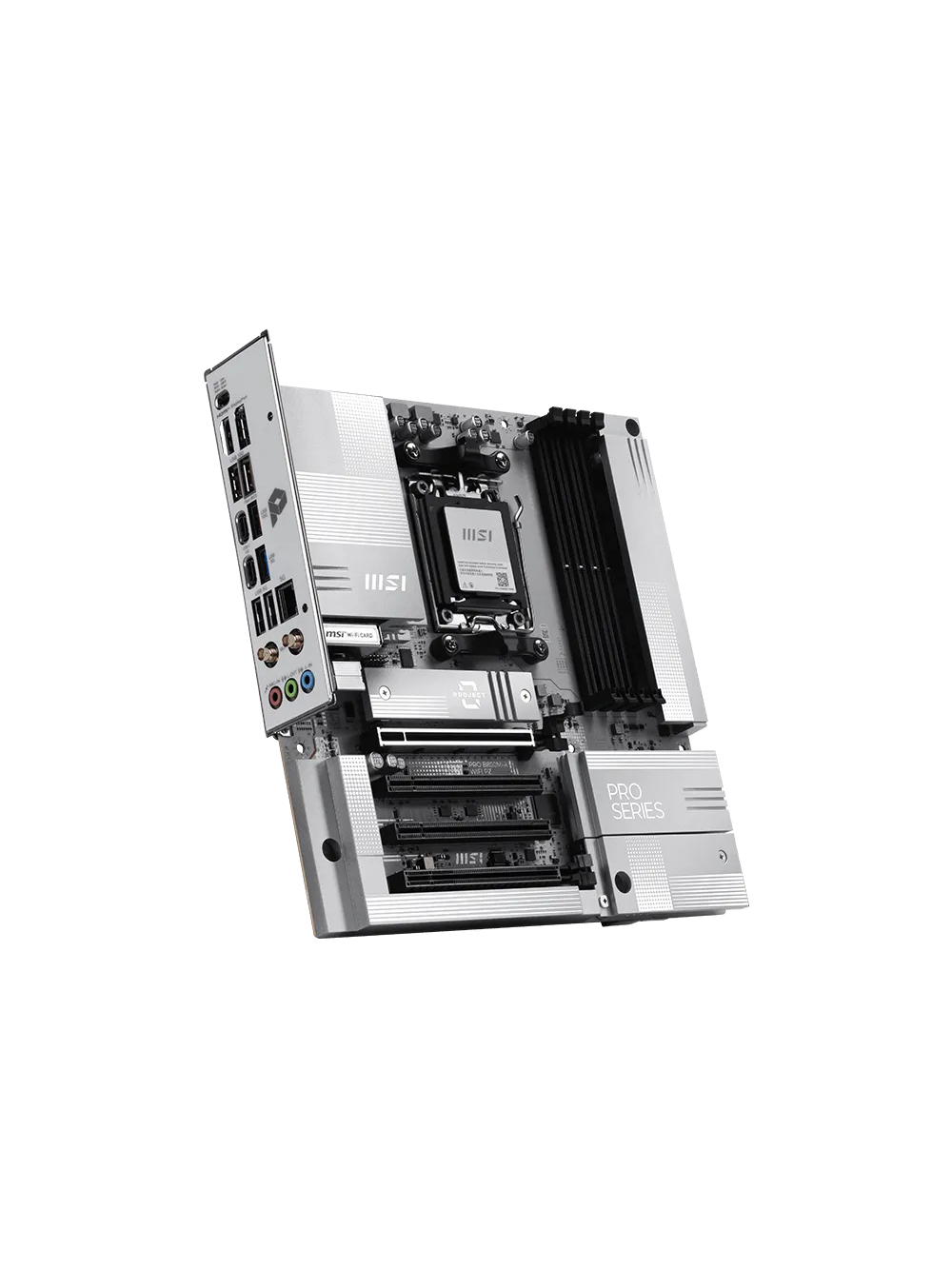 MSI PRO B850M-A WIFI PZ | Processor family AMD | Processor socket AM5 | DDR5 | Supported hard disk drive interfaces SATA, M.2 | Number of SATA connectors 4 2 MSI PRO B850M-A WIFI PZ | Processor family AMD | Processor socket AM5 | DDR5 | Supported hard disk drive interfaces SATA, M.2 | Number of SATA connectors 4 2