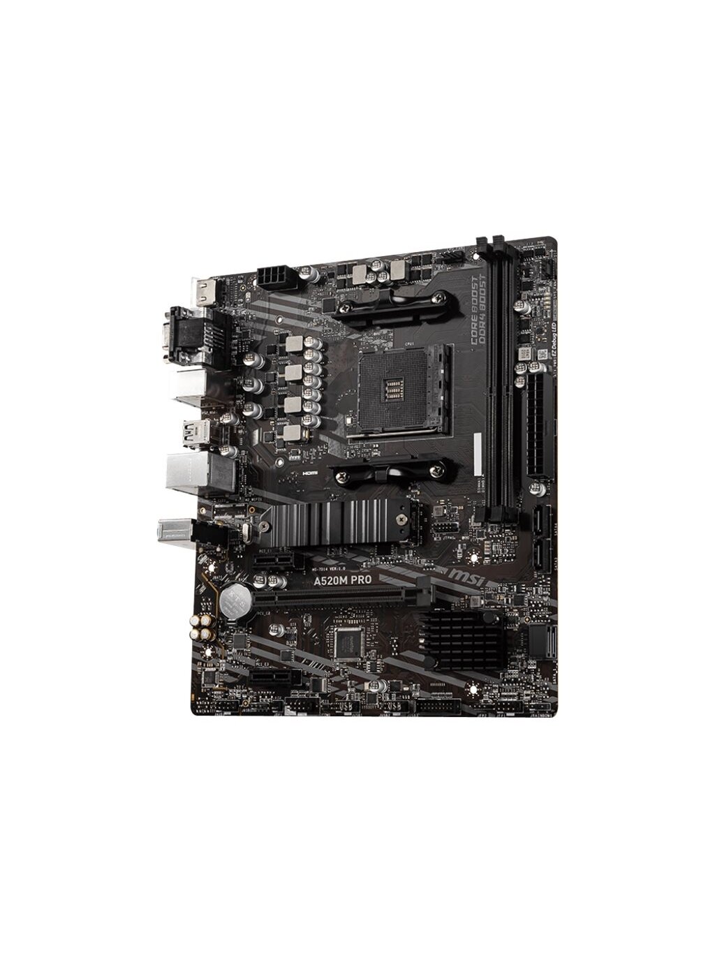 MSI | A520M PRO | Processor family AMD | Processor socket AM4 | DDR4 | Memory slots 2 | Chipset AMD A | Micro ATX 2 MSI | A520M PRO | Processor family AMD | Processor socket AM4 | DDR4 | Memory slots 2 | Chipset AMD A | Micro ATX 2