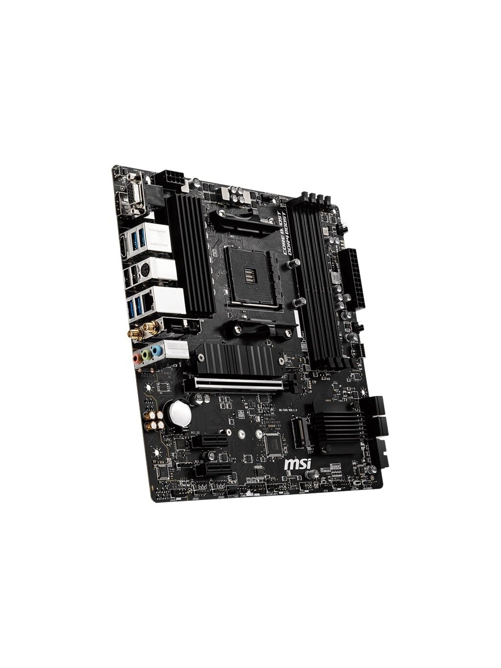MSI | B550M PRO-VDH WIFI | Processor family AMD | Processor socket AM4 | DDR4 | Memory slots 4 | Chipset AMD B | Micro ATX 1 MSI | B550M PRO-VDH WIFI | Processor family AMD | Processor socket AM4 | DDR4 | Memory slots 4 | Chipset AMD B | Micro ATX 1