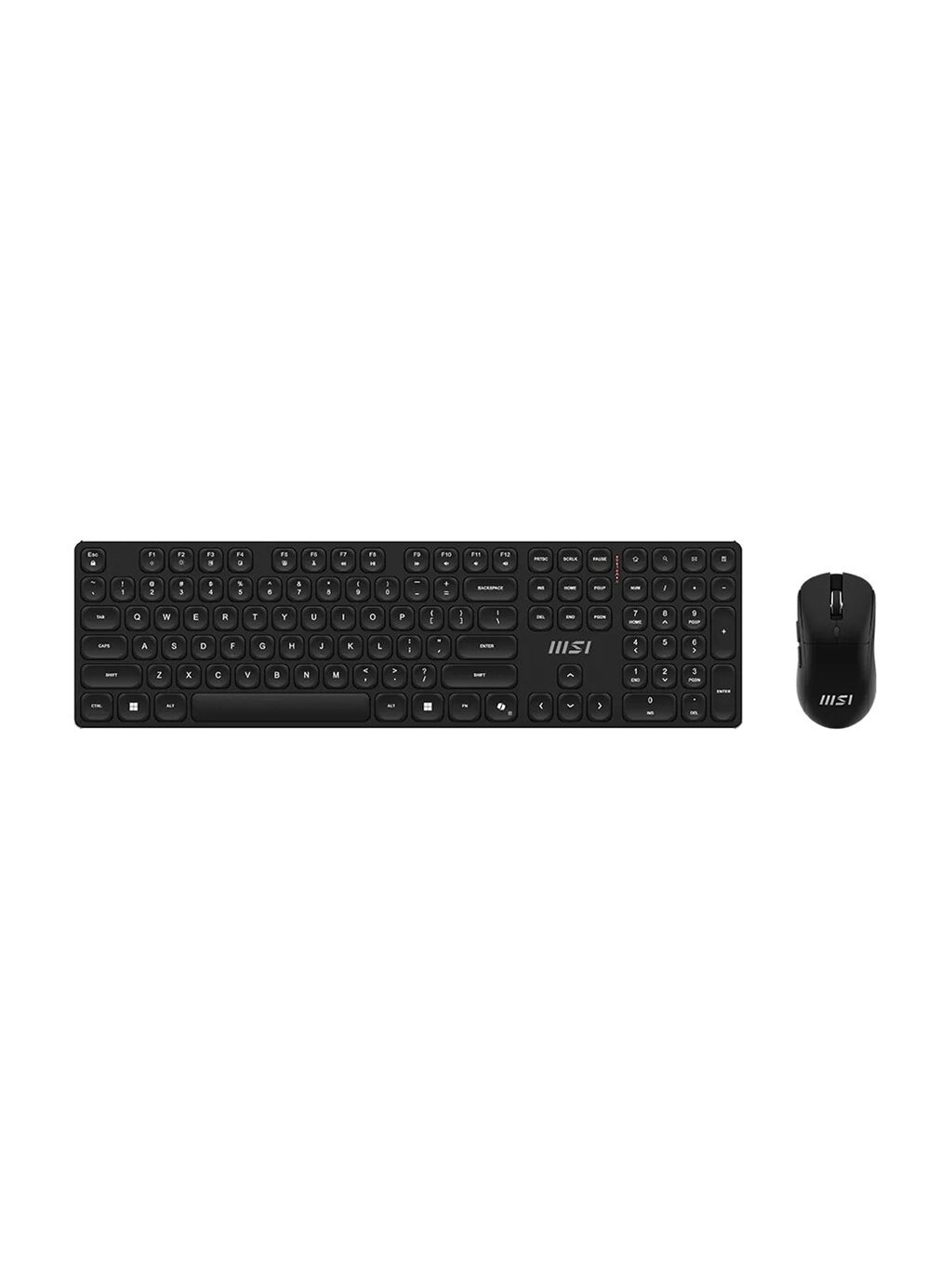 MSI | FORGE K210 | Keyboard and Mouse Set | Wireless | Mouse included | US | Scissor | Black 2