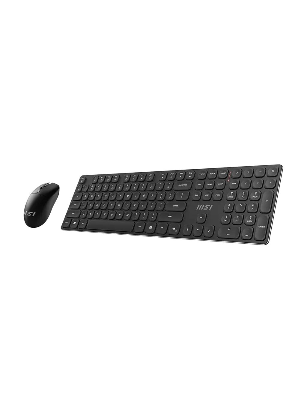 MSI | FORGE K210 | Keyboard and Mouse Set | Wireless | Mouse included | US | Scissor | Black