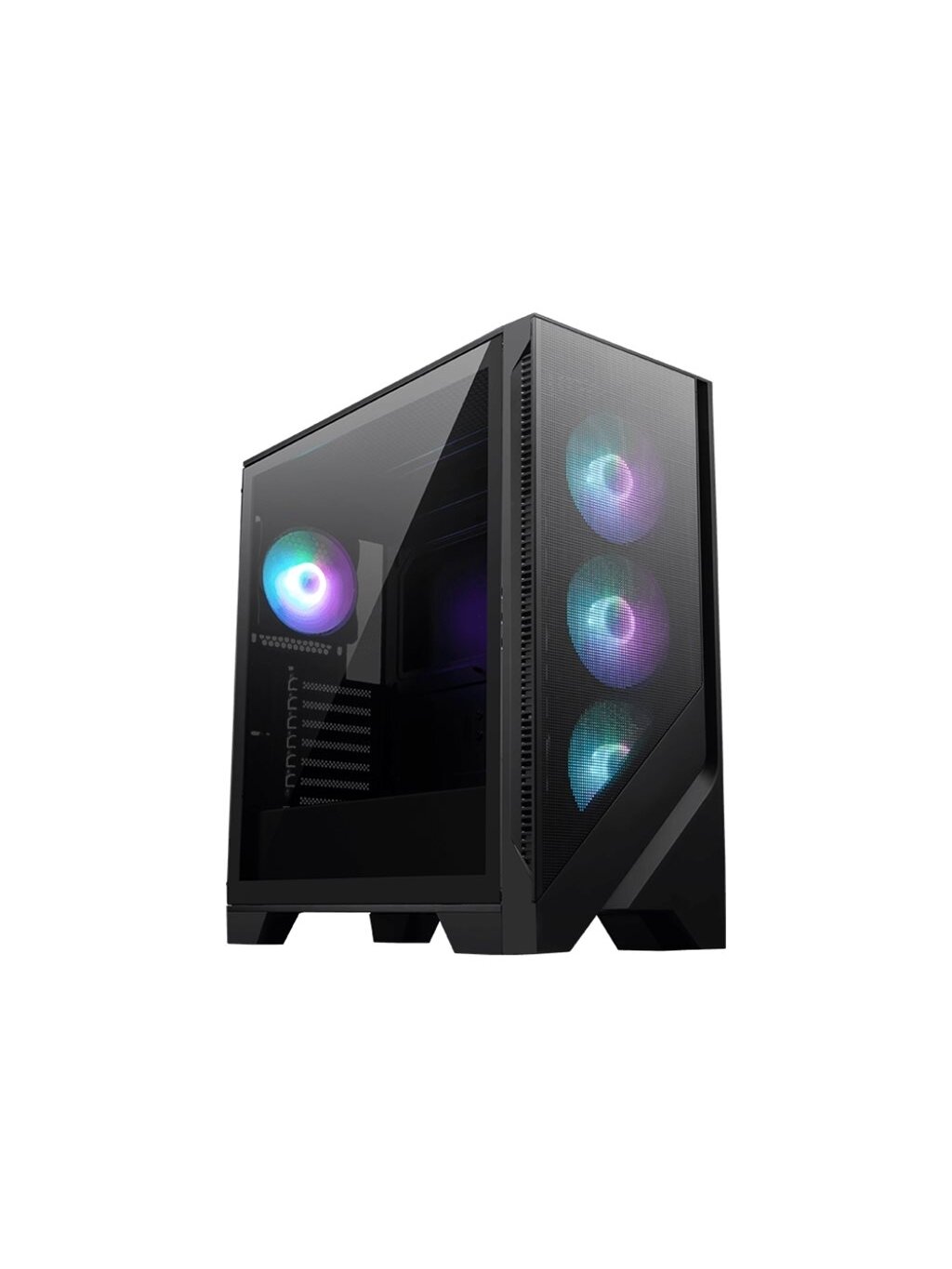 MSI PC Case | MAG FORGE 321R AIRFLOW | Side window | Black | Mid-Tower | ATX MSI PC Case | MAG FORGE 321R AIRFLOW | Side window | Black | Mid-Tower | ATX