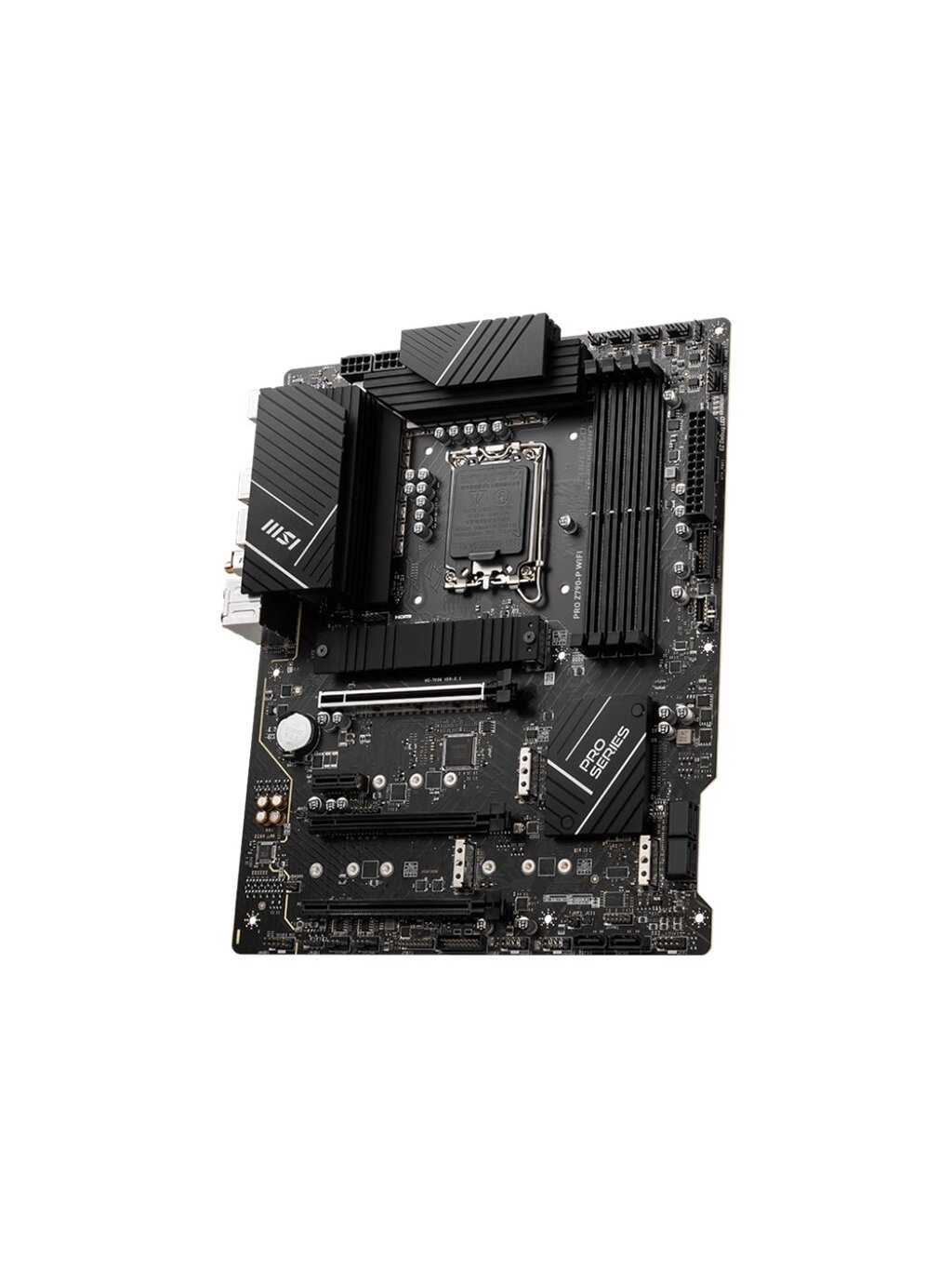 MSI | PRO Z790-P WIFI | Processor family Intel | Processor socket  LGA1700 | DDR5 DIMM | Memory slots 4 | Supported hard disk drive interfaces SATA, M.2 | Number of SATA connectors 6 | Chipset Intel Z790 | ATX 1