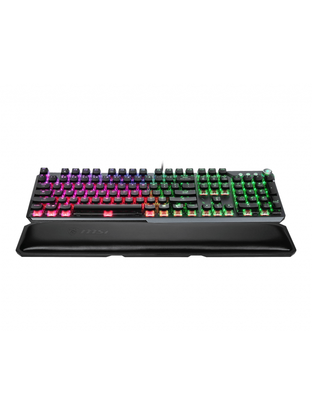 MSI | VIGOR GK71 SONIC RED US | Gaming keyboard | Wired | RGB LED light ...