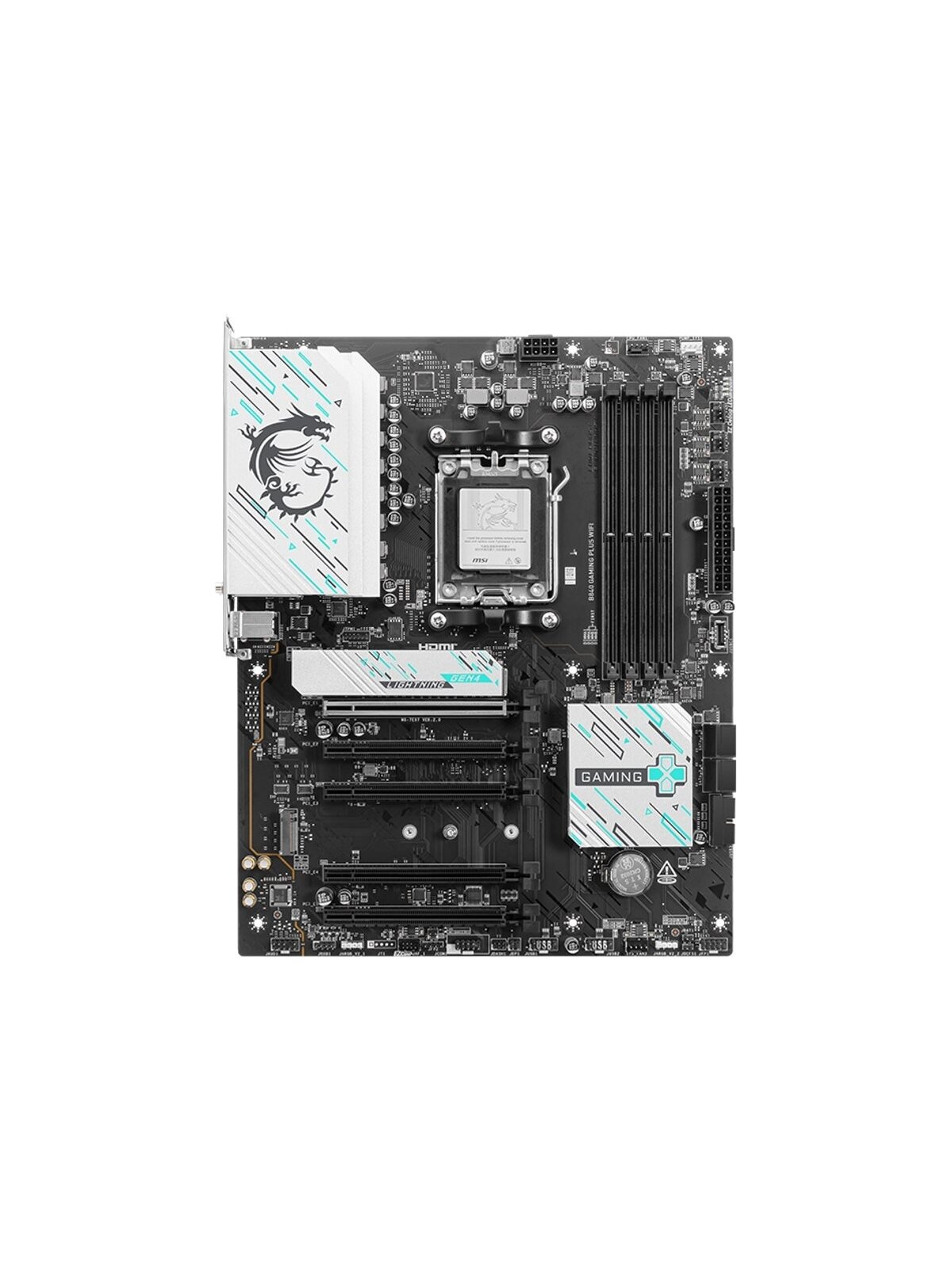 MSI B840 GAMING PLUS WIFI | Processor family AMD | Processor socket AM5 | DDR5 | Supported hard disk drive interfaces SATA, M.2 | Number of SATA connectors 4 MSI B840 GAMING PLUS WIFI | Processor family AMD | Processor socket AM5 | DDR5 | Supported hard disk drive interfaces SATA, M.2 | Number of SATA connectors 4