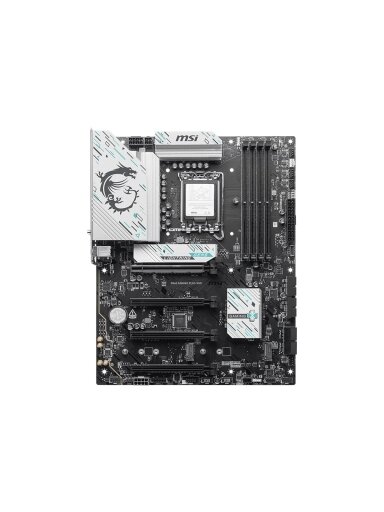 MSI B860 GAMING PLUS WIFI | Processor family Intel | Processor socket LGA1851 | DDR5 | Supported hard disk drive interfaces SATA, M.2 | Number of SATA connectors 4 MSI B860 GAMING PLUS WIFI | Processor family Intel | Processor socket LGA1851 | DDR5 | Supported hard disk drive interfaces SATA, M.2 | Number of SATA connectors 4