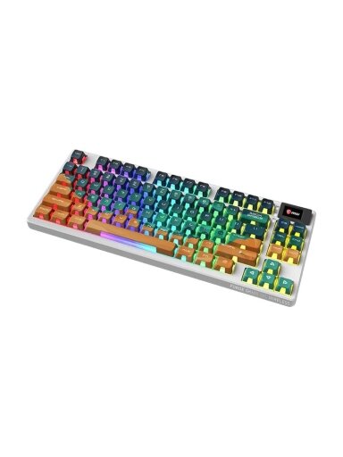 MSI FORGE GK600 TKL WIRELESS MARS | Gaming Keyboard | Wireless | US | Bluetooth | Wireless connection | Mechanical Linear MSI FORGE GK600 TKL WIRELESS MARS | Gaming Keyboard | Wireless | US | Bluetooth | Wireless connection | Mechanical Linear