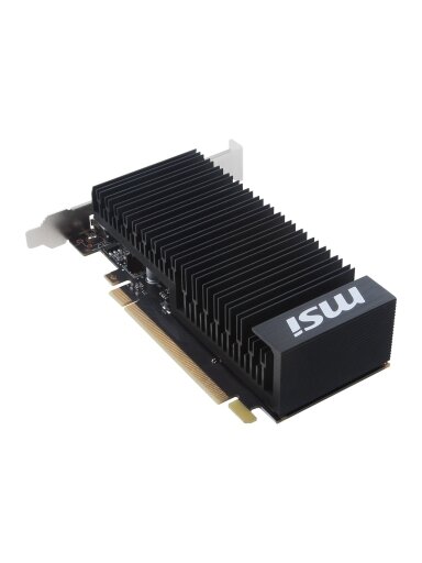 MSI | GeForce GT 1030 2GHD4 LP OC | NVIDIA | 2 GB | GeForce GT 1030 | DDR4 | HDMI ports quantity 1 | PCI Express 3.0 x16 (uses x4) | Memory clock speed 2100 MHz