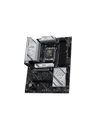 MSI MAG X870E GAMING MAX WIFI | Processor family AMD | Processor socket AM5 | DDR5 | Supported hard disk drive interfaces SATA, M.2 | Number of SATA connectors 4 MSI MAG X870E GAMING MAX WIFI | Processor family AMD | Processor socket AM5 | DDR5 | Supported hard disk drive interfaces SATA, M.2 | Number of SATA connectors 4