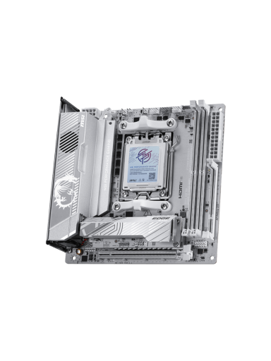 MSI MPG X870I EDGE TI EVO WIFI | Processor family AMD | Processor socket AM5 | DDR5 | Supported hard disk drive interfaces SATA, M.2 | Number of SATA connectors 2 MSI MPG X870I EDGE TI EVO WIFI | Processor family AMD | Processor socket AM5 | DDR5 | Supported hard disk drive interfaces SATA, M.2 | Number of SATA connectors 2