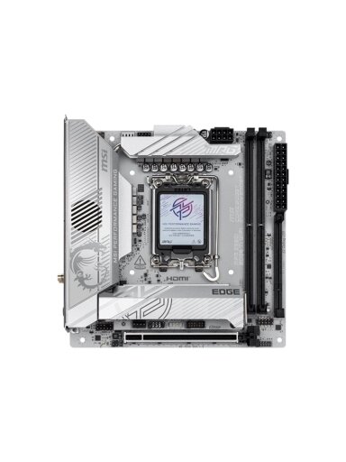MSI MPG Z890I EDGE TI WIFI | Processor family Intel | Processor socket LGA1851 | Supported hard disk drive interfaces SATA, M.2 | Number of SATA connectors 2 MSI MPG Z890I EDGE TI WIFI | Processor family Intel | Processor socket LGA1851 | Supported hard disk drive interfaces SATA, M.2 | Number of SATA connectors 2