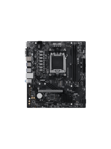 MSI PRO A620AM-B EVO | Processor family AMD | Processor socket AM5 | DDR5 | Supported hard disk drive interfaces SATA, M.2 | Number of SATA connectors 2 MSI PRO A620AM-B EVO | Processor family AMD | Processor socket AM5 | DDR5 | Supported hard disk drive interfaces SATA, M.2 | Number of SATA connectors 2