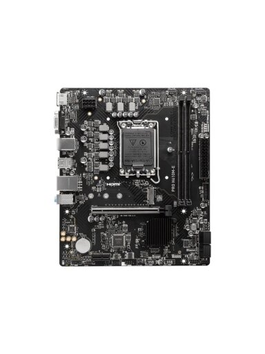 MSI | PRO H610M-E | Processor family Intel | Processor socket LGA1700 | Supported hard disk drive interfaces SATA, M.2 | Number of SATA connectors 4 MSI | PRO H610M-E | Processor family Intel | Processor socket LGA1700 | Supported hard disk drive interfaces SATA, M.2 | Number of SATA connectors 4