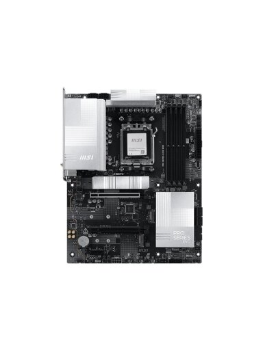 MSI PRO X870E-S EVO WIFI | Processor family AMD | Processor socket AM5 | DDR5 | Supported hard disk drive interfaces SATA, M.2 | Number of SATA connectors 4 MSI PRO X870E-S EVO WIFI | Processor family AMD | Processor socket AM5 | DDR5 | Supported hard disk drive interfaces SATA, M.2 | Number of SATA connectors 4