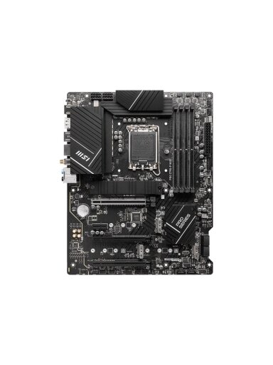 MSI | PRO Z790-P WIFI | Processor family Intel | Processor socket  LGA1700 | DDR5 DIMM | Memory slots 4 | Supported hard disk drive interfaces SATA, M.2 | Number of SATA connectors 6 | Chipset Intel Z790 | ATX