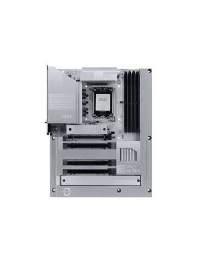 MSI PRO Z890-S WIFI PZ | Processor family Intel | Processor socket LGA1851 | DDR5 | Supported hard disk drive interfaces SATA, M.2 | Number of SATA connectors 4 MSI PRO Z890-S WIFI PZ | Processor family Intel | Processor socket LGA1851 | DDR5 | Supported hard disk drive interfaces SATA, M.2 | Number of SATA connectors 4