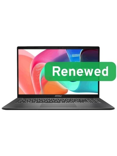 MSI Renewed Grade A | Modern 15 F13MG | 15.6 " | i3-1315U | 16 GB | SSD | 512 GB | Intel UHD Graphics | Windows 11 Home | Keyboard language US