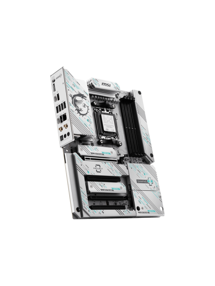 MSI B850 GAMING PLUS WIFI PZ | Processor family AMD B850 | Processor socket AM5 | DDR5 | Supported hard disk drive interfaces SATA, M.2 | Number of SATA connectors 4 1 MSI B850 GAMING PLUS WIFI PZ | Processor family AMD B850 | Processor socket AM5 | DDR5 | Supported hard disk drive interfaces SATA, M.2 | Number of SATA connectors 4 1