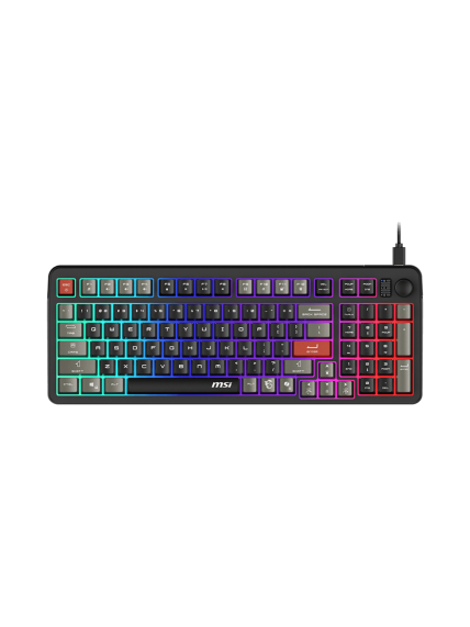 MSI FORGE GK110 US | Gaming keyboard | Wired | US | Membrane | Black MSI FORGE GK110 US | Gaming keyboard | Wired | US | Membrane | Black