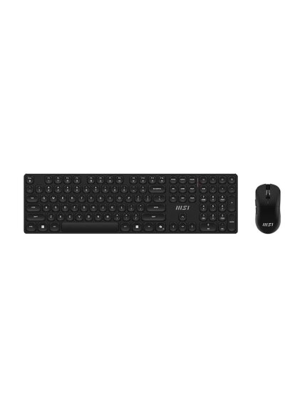 MSI | FORGE K210 | Keyboard and Mouse Set | Wireless | Mouse included | US | Scissor | Black 2