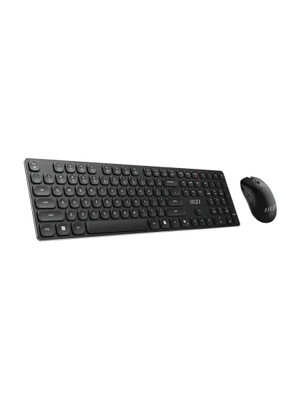 MSI | FORGE K210 | Keyboard and Mouse Set | Wireless | Mouse included | US | Scissor | Black 4 MSI | FORGE K210 | Keyboard and Mouse Set | Wireless | Mouse included | US | Scissor | Black 4