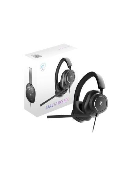 MSI Gaming Headset | MAESTRO 300 | Wired | Over-Ear | Noise canceling MSI Gaming Headset | MAESTRO 300 | Wired | Over-Ear | Noise canceling