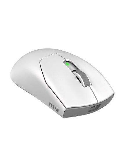 MSI Gaming Mouse | FORGE GM340 WIRELESS | Wireless | 2.4 GHz, Bluetooth, USB | White 4 MSI Gaming Mouse | FORGE GM340 WIRELESS | Wireless | 2.4 GHz, Bluetooth, USB | White 4