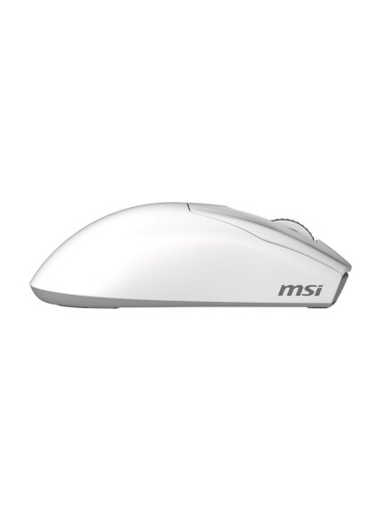 MSI Gaming Mouse | FORGE GM340 WIRELESS | Wireless | 2.4 GHz, Bluetooth, USB | White 6 MSI Gaming Mouse | FORGE GM340 WIRELESS | Wireless | 2.4 GHz, Bluetooth, USB | White 6