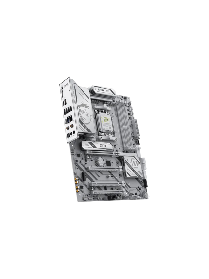 MSI MAG B850 GAMING PLUS MAX WIFI | Processor family AMD | Processor socket AM5 | DDR5 | Supported hard disk drive interfaces SATA, M.2 | Number of SATA connectors 4 2