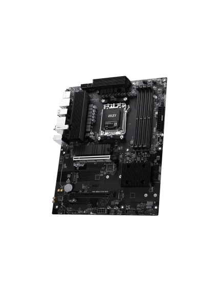 MSI PRO B850-S EVO WIFI | Processor family AMD | Processor socket AM5 | DDR5 | Supported hard disk drive interfaces SATA, M.2 | Number of SATA connectors 4 1