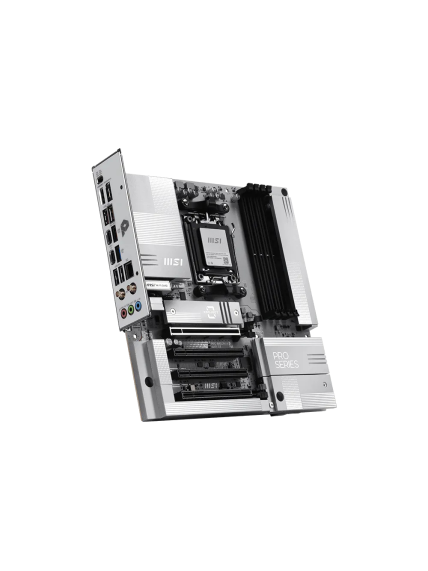 MSI PRO B850M-A WIFI PZ | Processor family AMD | Processor socket AM5 | DDR5 | Supported hard disk drive interfaces SATA, M.2 | Number of SATA connectors 4 2 MSI PRO B850M-A WIFI PZ | Processor family AMD | Processor socket AM5 | DDR5 | Supported hard disk drive interfaces SATA, M.2 | Number of SATA connectors 4 2