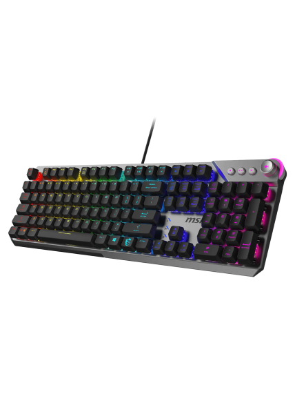 MSI STRIKE 600 V2 SILENT | Gaming keyboard | Wired | US | Mechanical - Silent 1 MSI STRIKE 600 V2 SILENT | Gaming keyboard | Wired | US | Mechanical - Silent 1