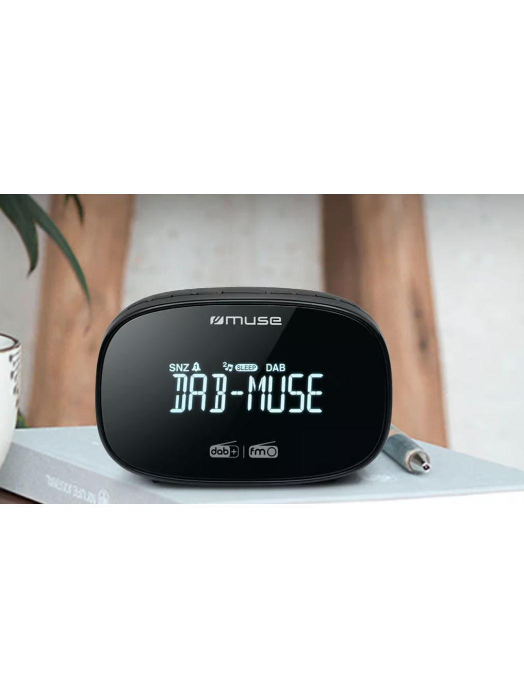 Muse | DAB+/FM Dual Alarm Clock Radio | M-150 CDB | Alarm function | AUX in | Black 1 Muse | DAB+/FM Dual Alarm Clock Radio | M-150 CDB | Alarm function | AUX in | Black 1