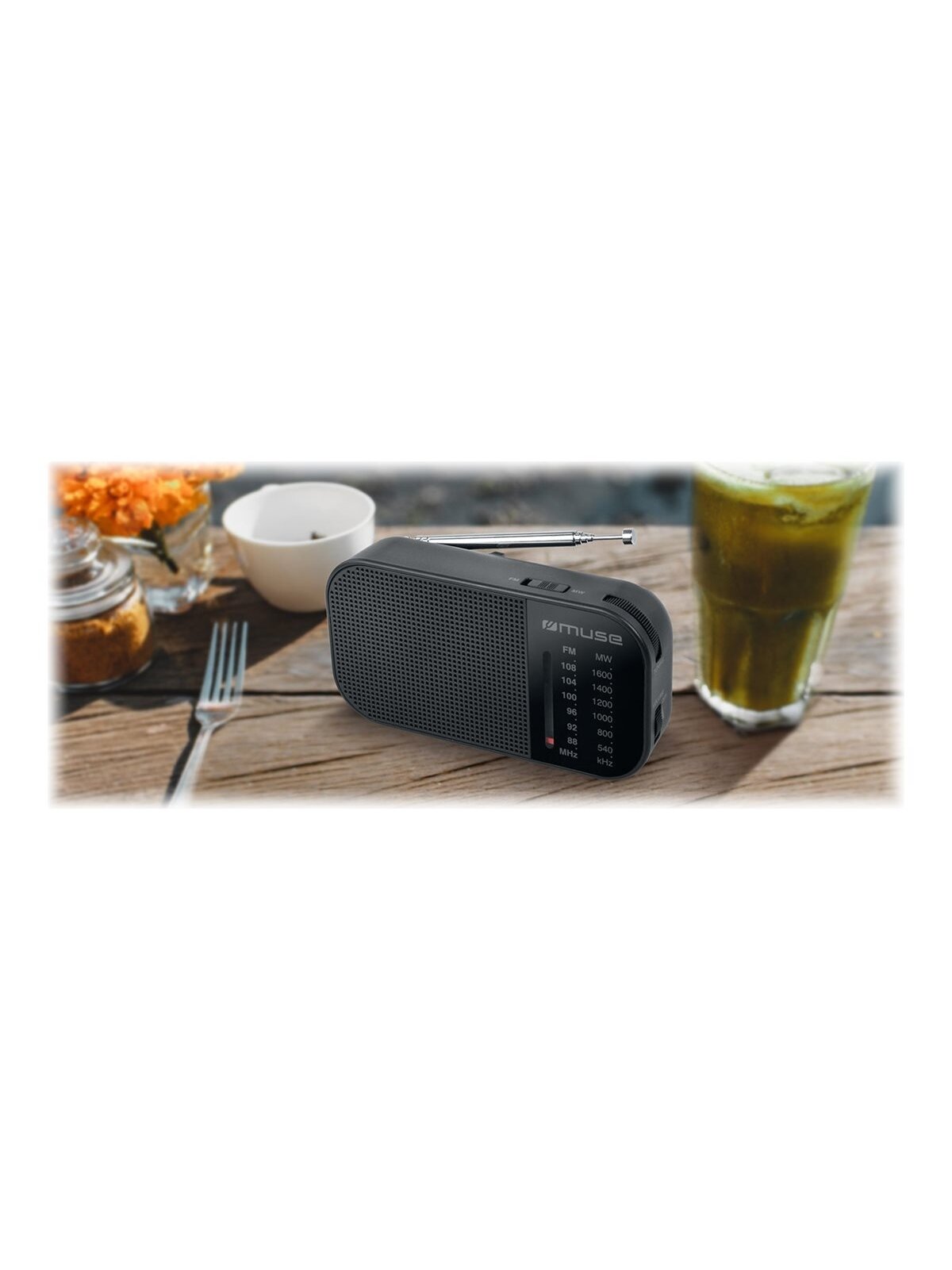 Muse | M-025 R | Portable radio | Black 2
