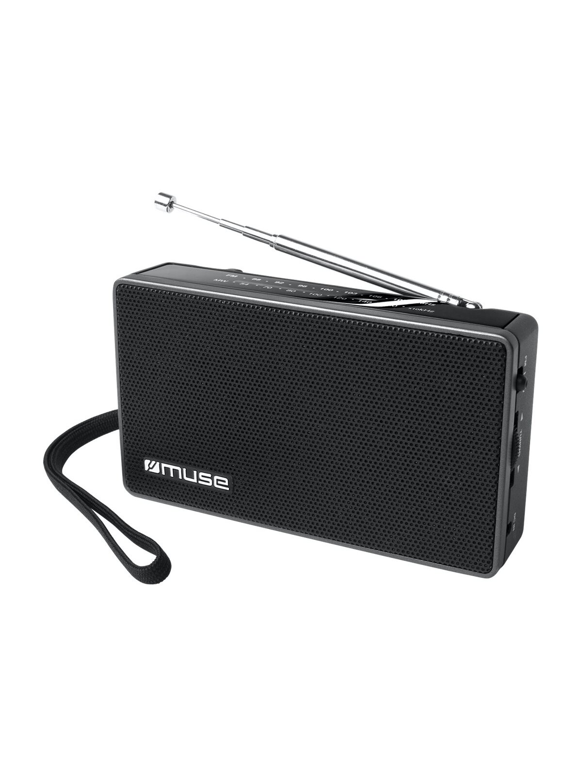 Muse | M-030R | 2-band portable radio | Black Muse | M-030R | 2-band portable radio | Black