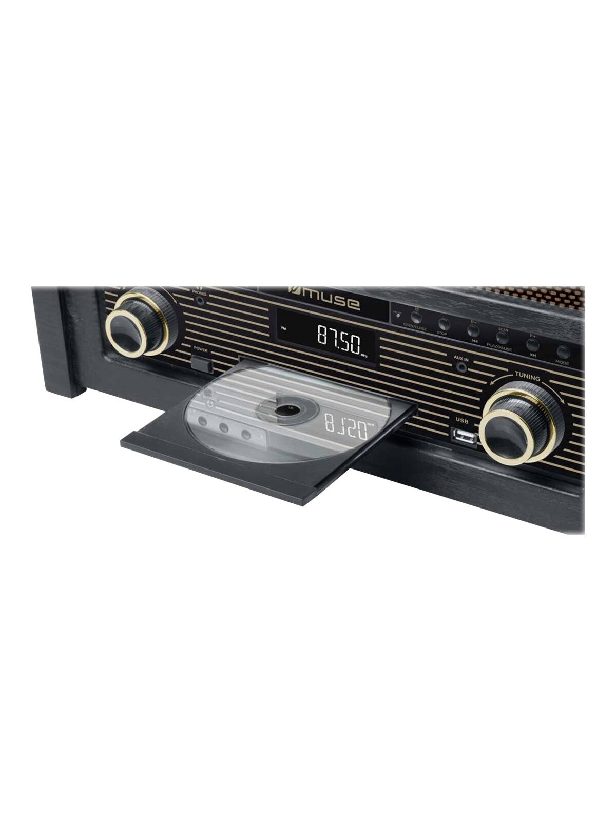 Muse | Turntable micro system | MT-115W | USB port | AUX in | CD player | FM radio | Wireless connection 3 Muse | Turntable micro system | MT-115W | USB port | AUX in | CD player | FM radio | Wireless connection 3