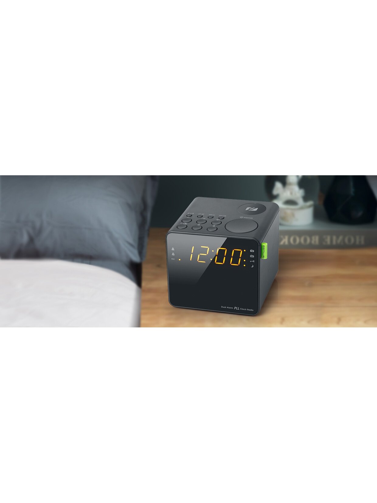 Muse | Dual Alarm Clock Radio | M-187CR 4