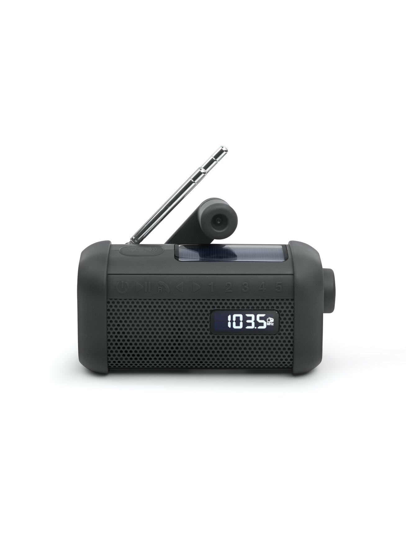 Muse | Portable Solar Radio with Crank and Flashlight | MH-08 MB | AUX in | Bluetooth | FM radio 2 Muse | Portable Solar Radio with Crank and Flashlight | MH-08 MB | AUX in | Bluetooth | FM radio 2