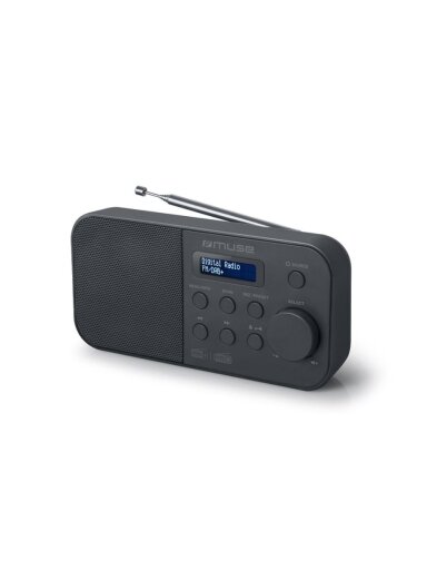 Muse | Alarm function | M-109DB | Portable radio | Black