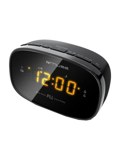 Muse | Clock radio PLL | M-150CR | Alarm function | Black