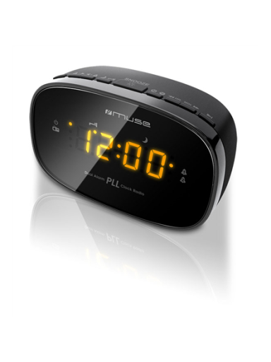 Muse | Clock radio PLL | M-150CR | Alarm function | Black